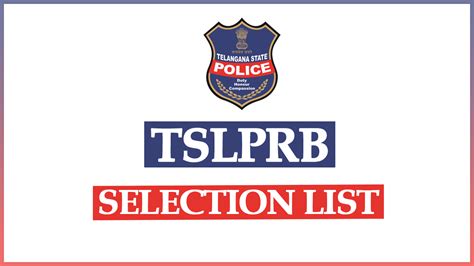 tslprb qualified list|Telangana State Level Police Recruitment Board .